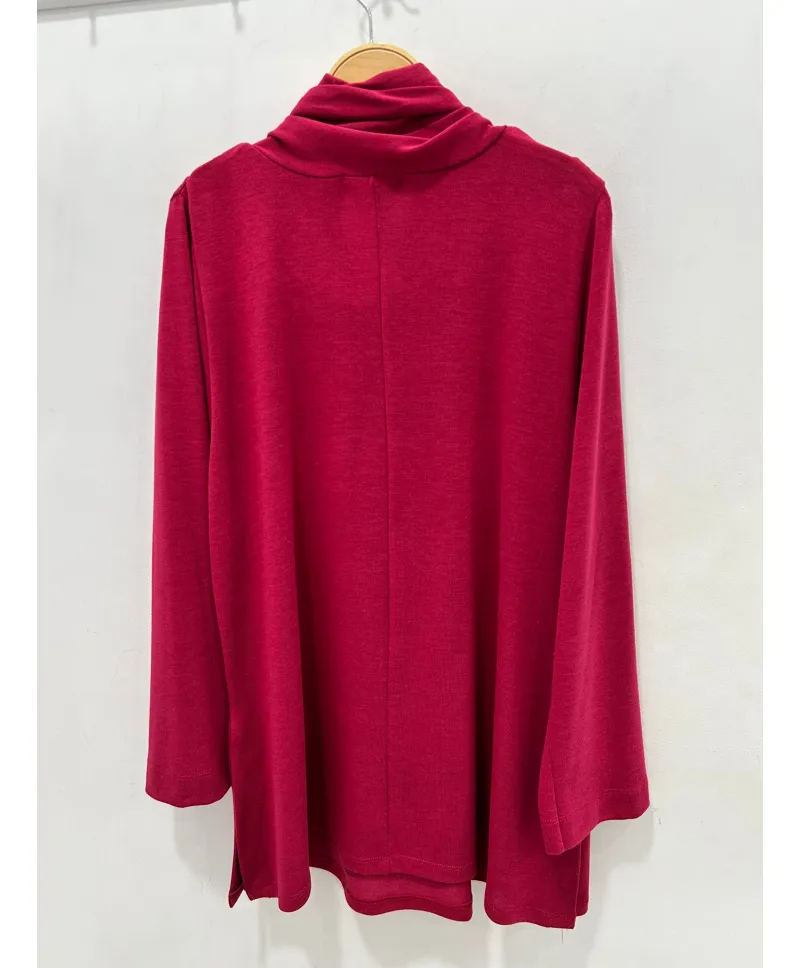 Jersey  foulard Arzua - Ropa tallas grandes mujer moderna