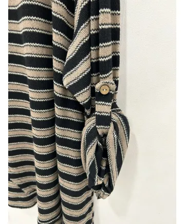 Camiseta rayas Gazaina - Ropa tallas grandes mujer moderna