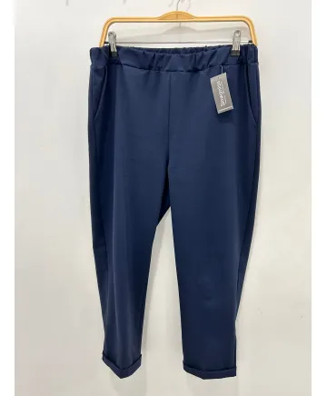 Pantalon elástico Lavanda - Pantalones Tallas Grandes