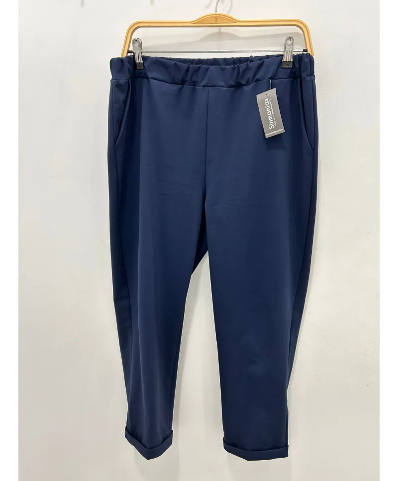 Pantalon elástico Lavanda - Pantalones Tallas Grandes