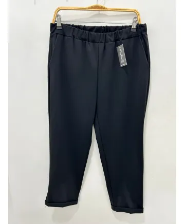 Pantalon elástico Lavanda - Pantalones Tallas Grandes