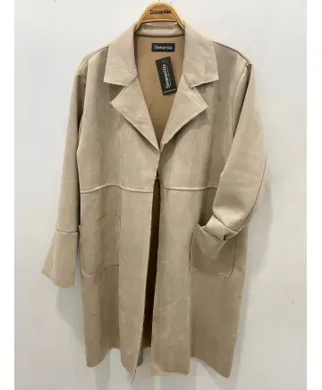 Chaqueta antelina Peonia - Chaquetas Tallas Grandes