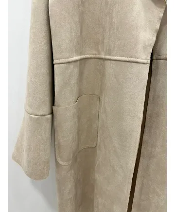 Chaqueta antelina Peonia - Chaquetas Tallas Grandes