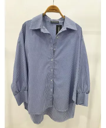 Camisa rayas Boheme - Ropa tallas grandes mujer moderna