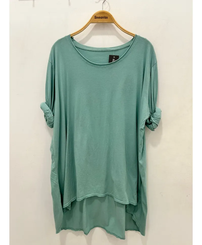 Camiseta basica Perla - Ropa tallas grandes mujer moderna