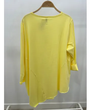 Camiseta pico Shine - Camisetas y Tops Tallas Grandes