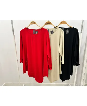 Camiseta pico Shine - Camisetas y Tops Tallas Grandes