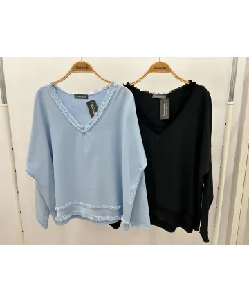 Camiseta rasete Aura - Camisetas y Tops Tallas Grandes