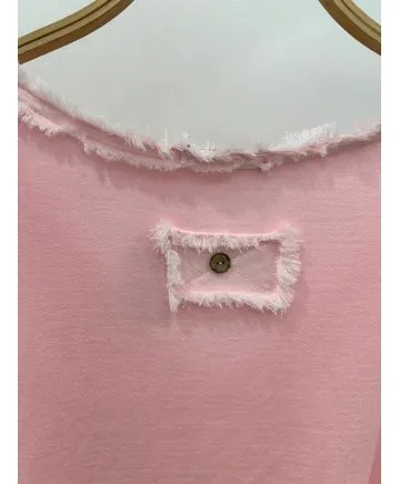 Camiseta rasete Aura - Camisetas y Tops Tallas Grandes