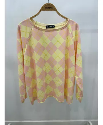 Camiseta rombos Romero - Camisetas y Tops Tallas Grandes