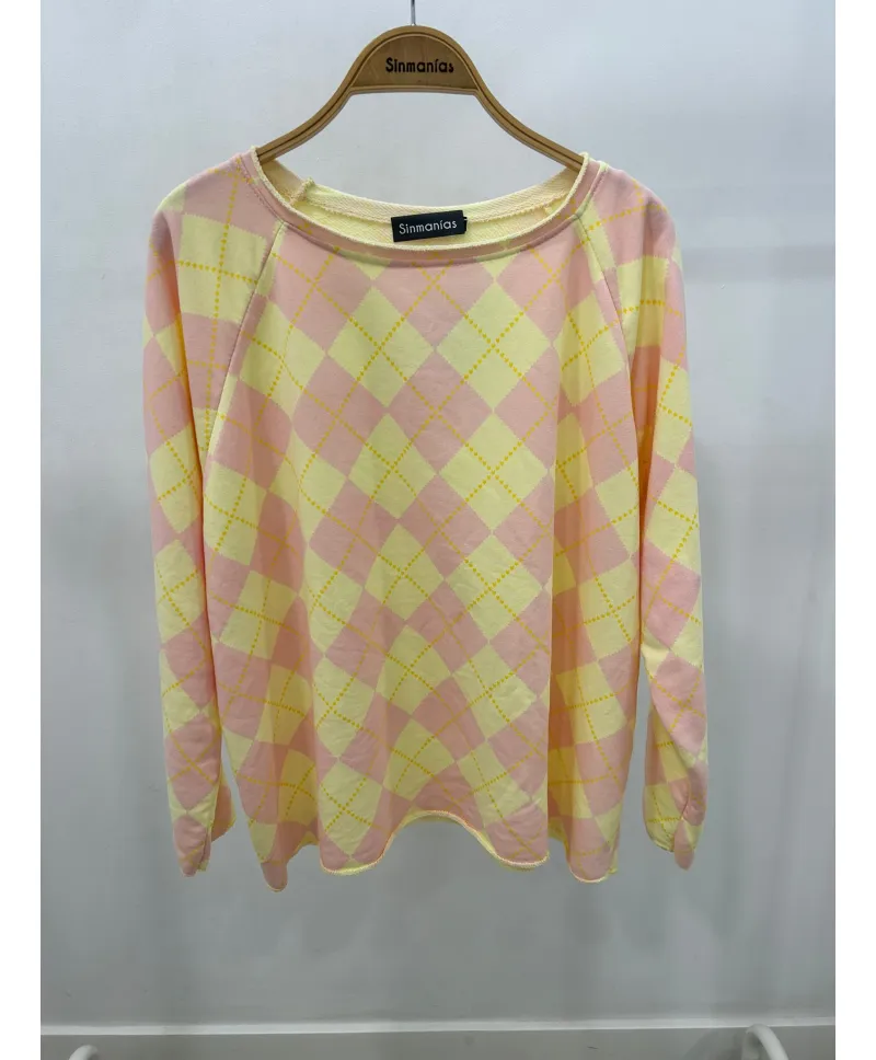 Camiseta rombos Romero - Camisetas y Tops Tallas Grandes