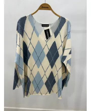 Jersey rombos Esencia - Jerseys Tallas Grandes