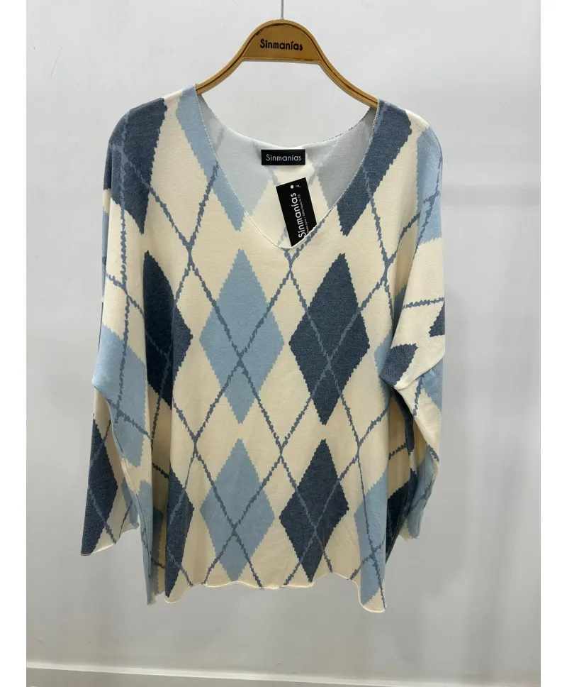 Jersey rombos Esencia - Jerseys Tallas Grandes