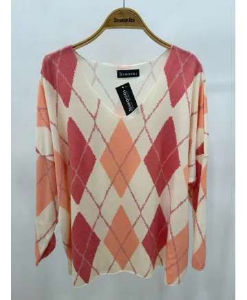 Jersey rombos Esencia - Jerseys Tallas Grandes