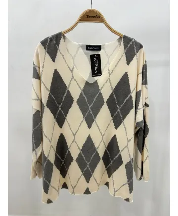 Jersey rombos Esencia - Jerseys Tallas Grandes