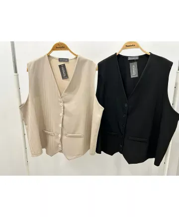 Chaleco botones Encanto - Chalecos Tallas Grandes