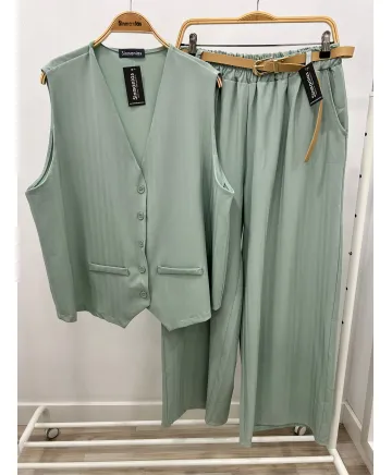 Pantalon ancho Encanto - Pantalones Tallas Grandes