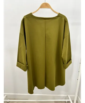 Camiseta bolsillo Capricho - Ropa tallas grandes mujer moderna