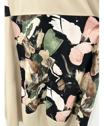 Vestido floral Reina - Vestidos Tallas Grandes