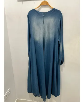 Vestido denim Musa - Vestidos Tallas Grandes