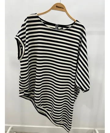 Camiseta desigual Raiz - Camisetas y Tops Tallas Grandes