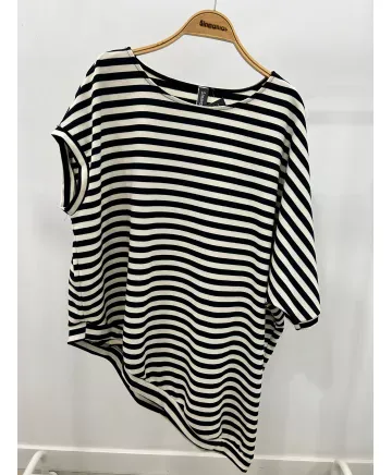 Camiseta desigual Raiz - Camisetas y Tops Tallas Grandes