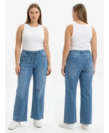 Pantalon ancho Gaia - Jeans Tallas Grandes