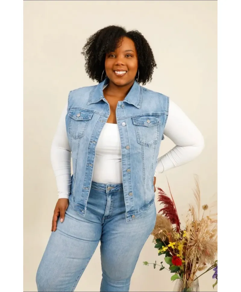 Chaleco tejano Savana - Chalecos Tallas Grandes