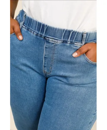 Pantalon goma Vibe - Jeans Tallas Grandes