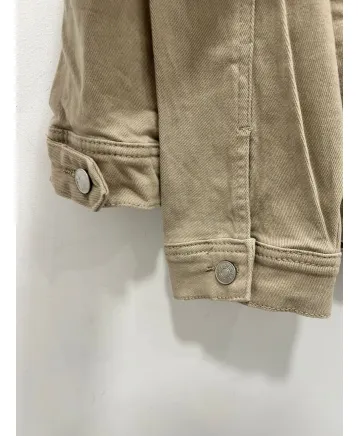 Chaqueta beige Glow - Ropa tallas grandes mujer moderna