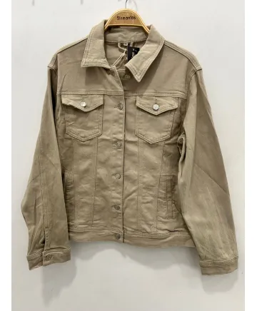 Chaqueta beige Glow - Ropa tallas grandes mujer moderna