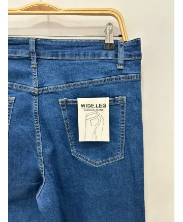 Pantalon wide leg Flore - Ropa tallas grandes mujer moderna