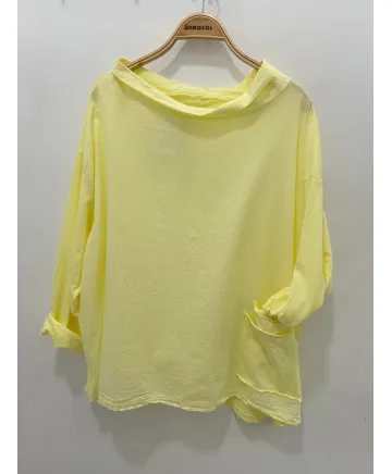 Blusa evase Avinyo - Ropa tallas grandes mujer moderna