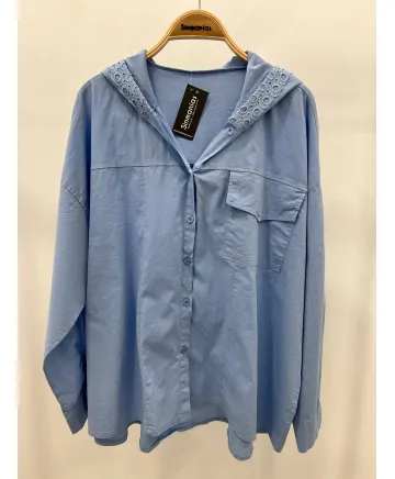 Camisa blonda Dream - Camisas Tallas Grandes