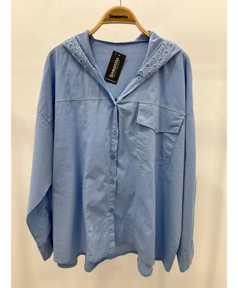 Camisa blonda Dream - Camisas Tallas Grandes