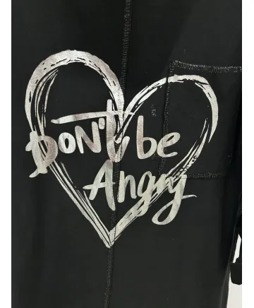 Camiseta plata Corazon - Camisetas y Tops Tallas Grandes