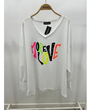 Camiseta piedras More - Camisetas y Tops Tallas Grandes