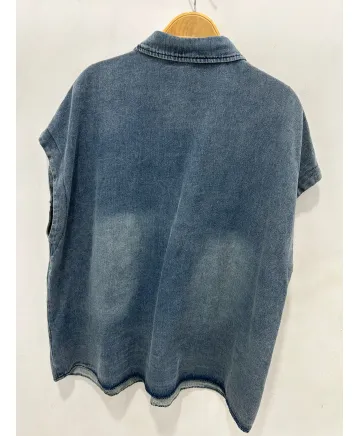 Chaleco grafiti Texas - Ropa tallas grandes mujer moderna