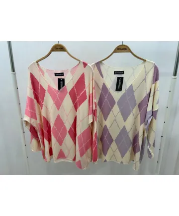 Jersey rombos Esencia - Jerseys Tallas Grandes