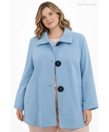 Chaqueta botones Jacky - Chaquetas Tallas Grandes
