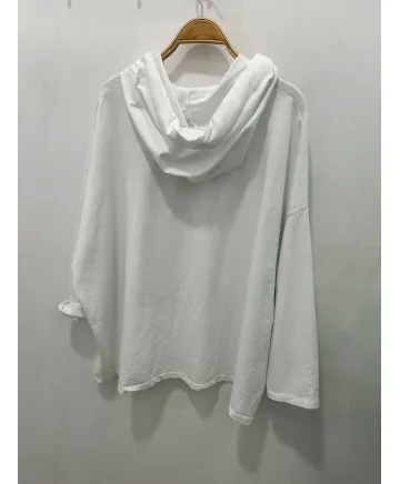 Sudadera lazo Cozy - Ropa tallas grandes mujer moderna