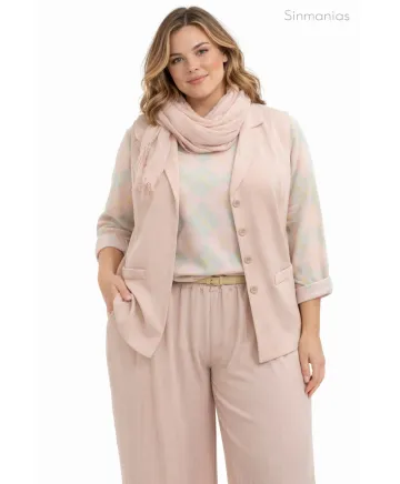 Chaleco botones Encanto - Chalecos Tallas Grandes