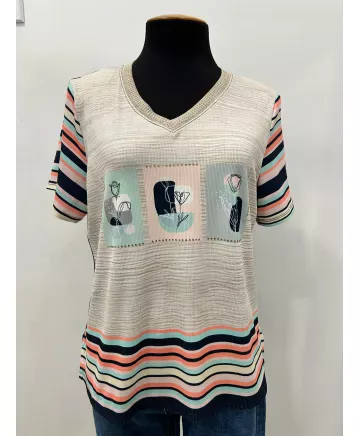 Camiseta marcos Blom - Camisetas y Tops Tallas Grandes