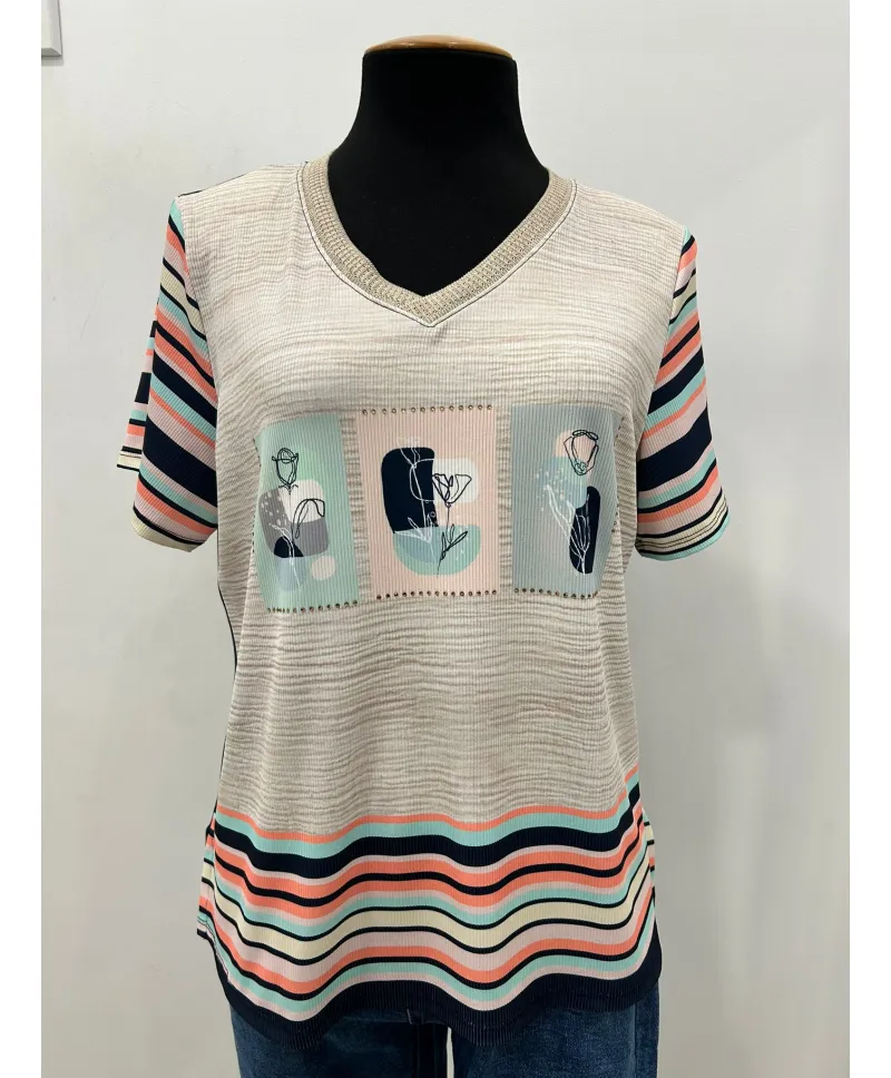 Camiseta marcos Blom - Camisetas y Tops Tallas Grandes