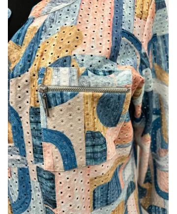 Camiseta cremallera Star - Camisetas y Tops Tallas Grandes