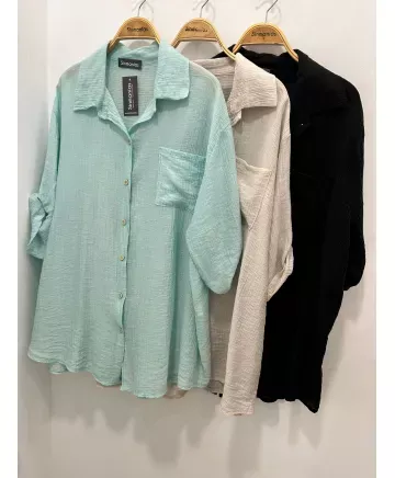 Camisa bambula Miami - Camisas Tallas Grandes