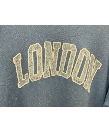Sudadera puntilla London - Ropa tallas grandes mujer moderna