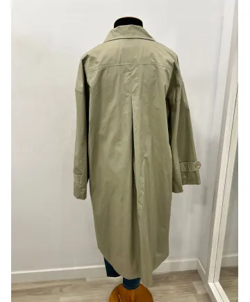 Gabardina larga Veleta - Ropa tallas grandes mujer moderna