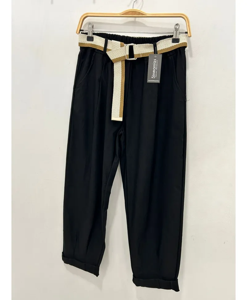 Pantalon elástico Ibiza - Ropa tallas grandes mujer moderna