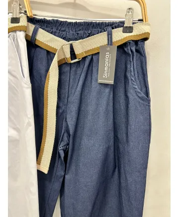 Pantalon elástico Ibiza - Ropa tallas grandes mujer moderna